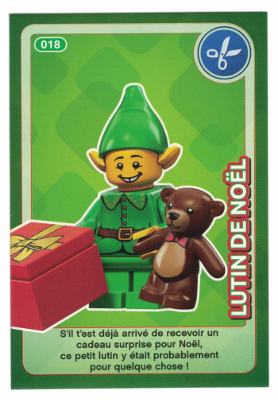Create the World Trading Card #018 Lutin De Noël (French)