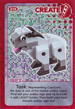 Create the World Trading Card #019 Create: Ibex