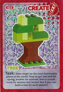 Create the World Trading Card #022 Create: Tree