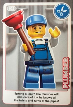 Create the World Trading Card #023 Plumber