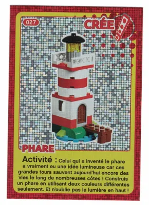 Create the World Trading Card #027 Create: Phare (French)