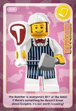 Create the World Trading Card #028 Butcher