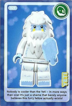 Create the World Trading Card #029 Yeti