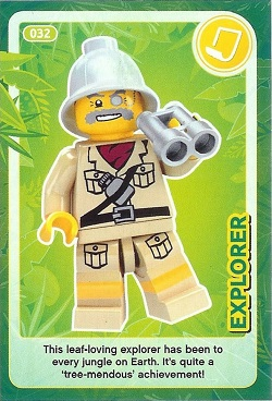 Create the World Trading Card #032 Explorer