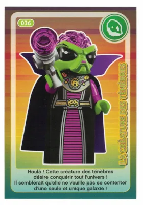 Create the World Trading Card #036 La Créature Des Ténèbres (French)