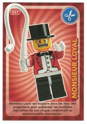 Create the World Trading Card #037 Monsieur Loyal (French)