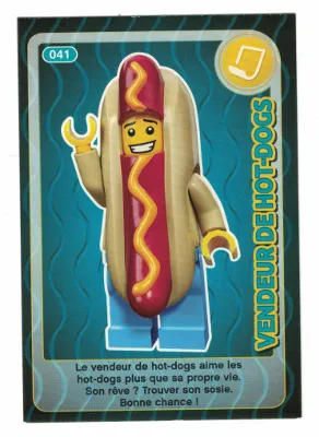 Create the World Trading Card #041 Vendeur De Hot-Dogs (French)