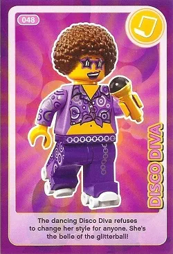 Create the World Trading Card #048 Disco Diva