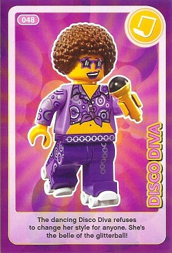 Create the World Trading Card #048 Disco Diva