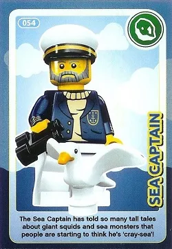 Create the World Trading Card #054 Sea Captain