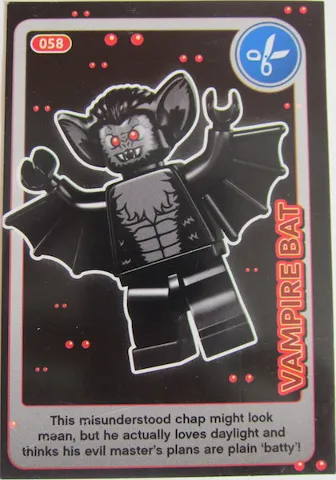 Create the World Trading Card #058 Vampire Bat