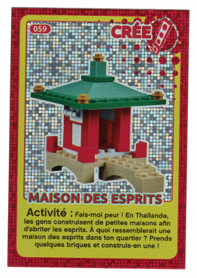 Create the World Trading Card #059 Create: Maison Des Esprits (French)