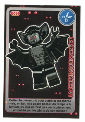 Create the World Trading Card #060 La Chauve-Souris Vampire (French)