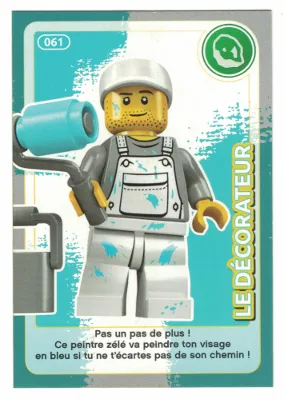Create the World Trading Card #061 Le Décorateur (French)