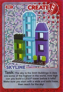 Create the World Trading Card #061 Create: Skyline