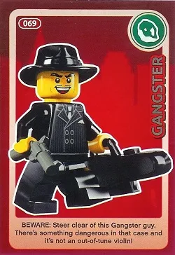 Create the World Trading Card #069 Gangster