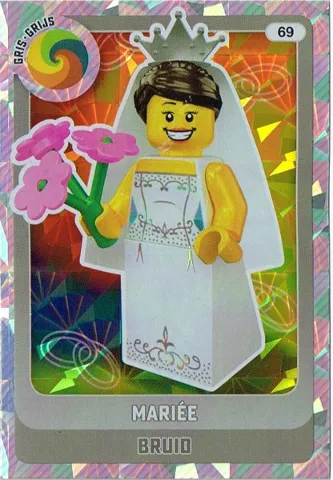 Create the World Trading Card #  69 Mariée / Bruid (Belgian)