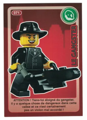 Create the World Trading Card #071 Le Gangster (French)