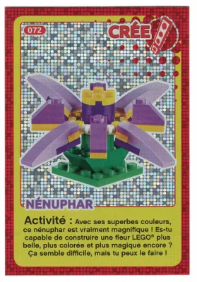 Create the World Trading Card #072 Create: Nénuphar (French)