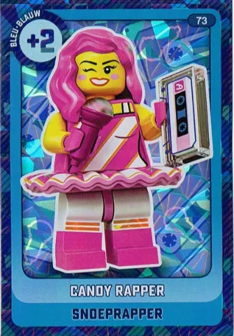 Create the World Trading Card #  73 Candy Rapper / Snoeprapper (Belgian)