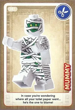 Create the World Trading Card #081 Mummy