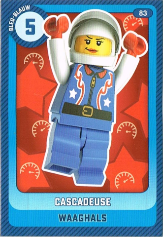 Create the World Trading Card #  83 Cascadeuse / Waaghals (Belgian)