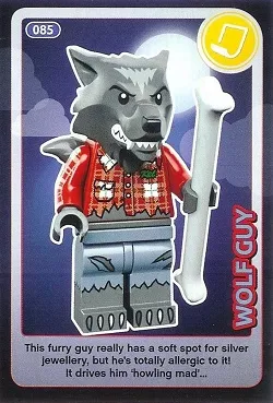 Create the World Trading Card #085 Wolf Guy