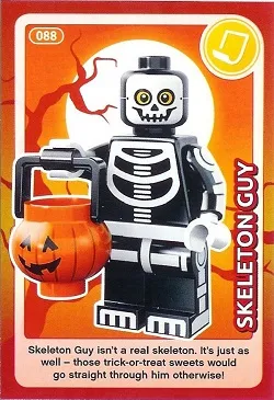 Create the World Trading Card #088 Skeleton Guy