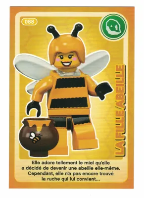 Create the World Trading Card #088 La Fille Abeille (French)