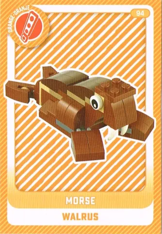 Create the World Trading Card #  94 Morse / Walrus (Belgian)