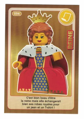 Create the World Trading Card #094 Reine (French)