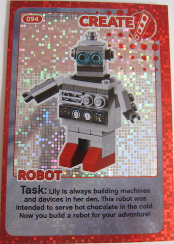 Create the World Trading Card #094 Create: Robot
