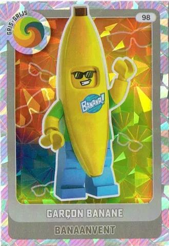 Create the World Trading Card #  98 Garçon Banane / Banaanvent (Belgian)
