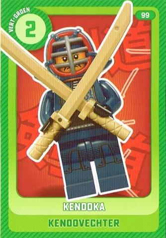Create the World Trading Card #  99 Kendoka / Kendovechter (Belgian)
