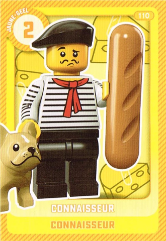 Create the World Trading Card # 110 Connaisseur (Belgian)