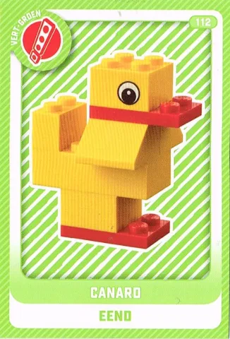 Create the World Trading Card # 112 Canard / Eend (Belgian)