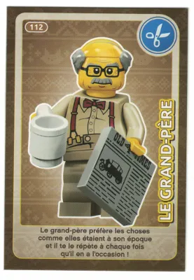 Create the World Trading Card #112 Le Grand-Père (French)
