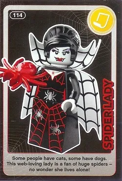 Create the World Trading Card #114 Spider Lady