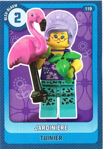 Create the World Trading Card # 119 Jardinière / Tuinier (Belgian)