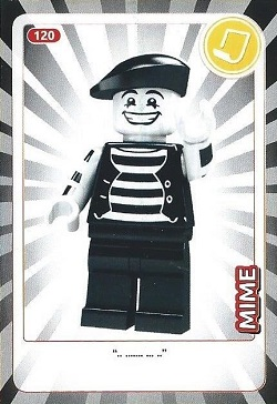 Create the World Trading Card #120 Mime