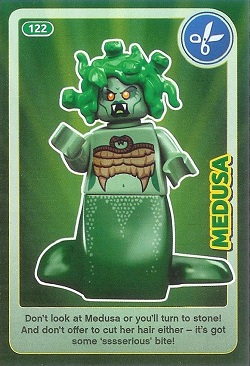 Create the World Trading Card #122 Medusa