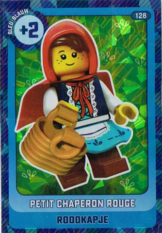 Create the World Trading Card # 128 Petit Chaperon Rouge / Roodkapje (Belgian)