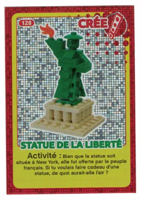 Create the World Trading Card #128 Create: Statue De La Liberté (French)