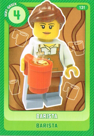 Create the World Trading Card # 131 Barista (Belgian)