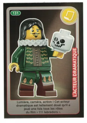 Create the World Trading Card #131 L'Acteur Dramatique (French)