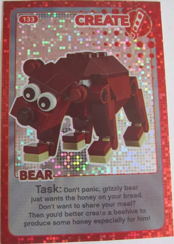 Create the World Trading Card #133 Create: Bear