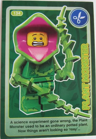 Create the World Trading Card #134 Plant Monster