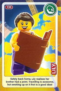 Create the World Trading Card #139 Lily