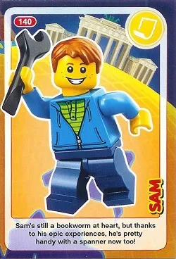 Create the World Trading Card #140 Sam