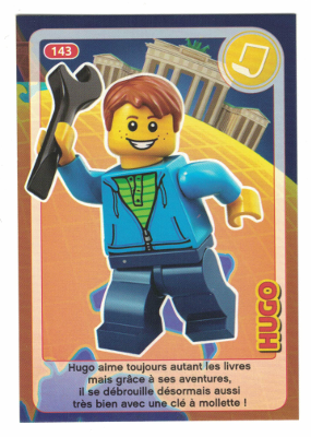 Create the World Trading Card #143 Hugo (French)